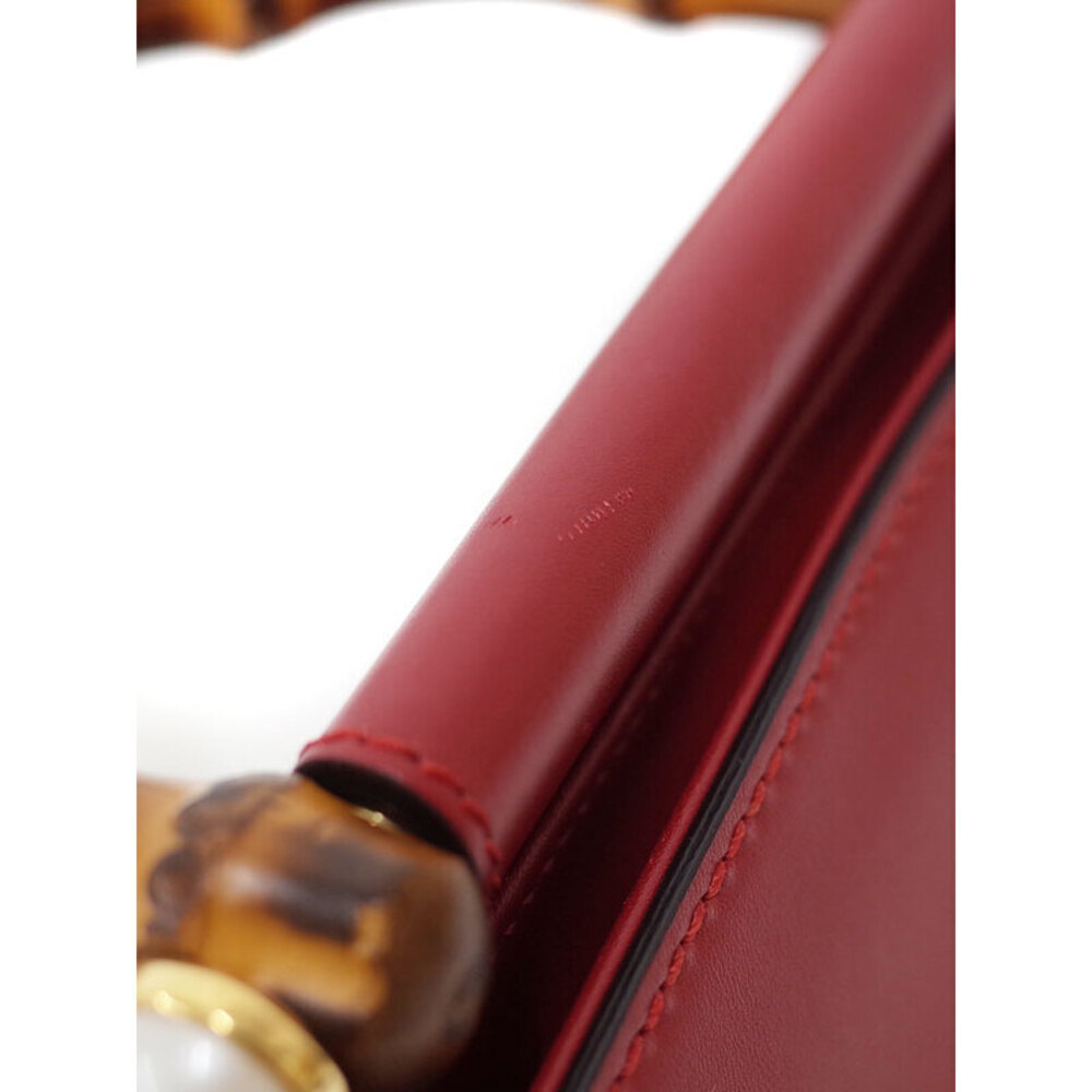 GUCCI Nim Fair Leather Tote Bag - Picture 4 of 9